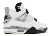 Kids Air Jordan 4 Retro "White Cement" 2025 UNRELEASED!