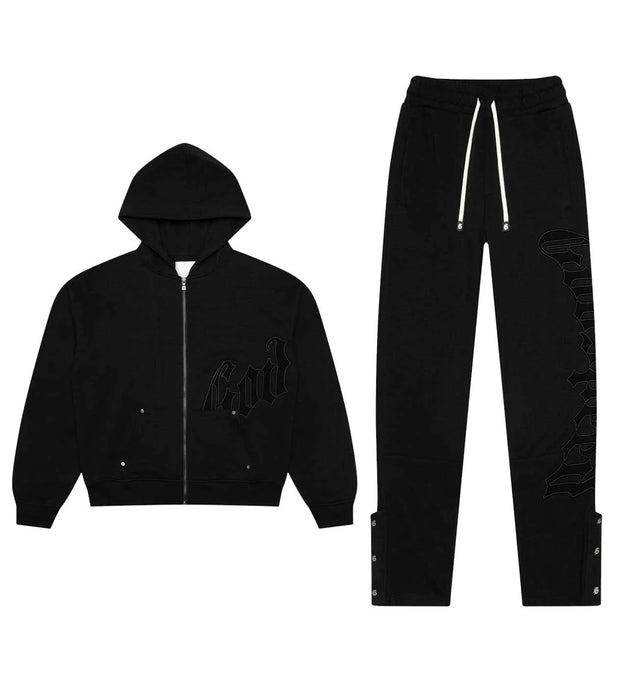 Godspeed OG Logo Sweatsuit V2 "Double Black"