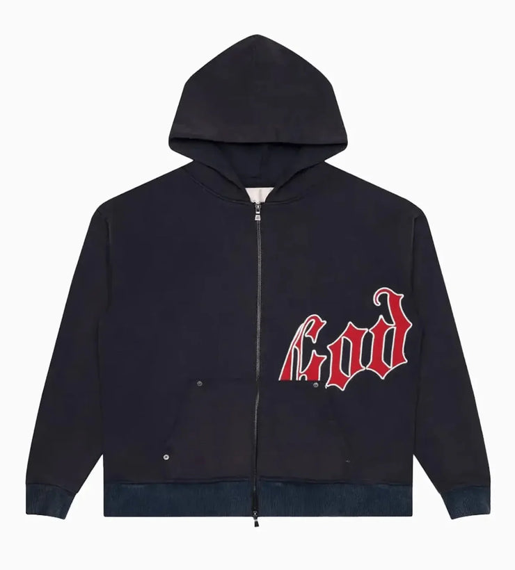 Godspeed OG Logo Sweatsuit V2 "Navy Red"