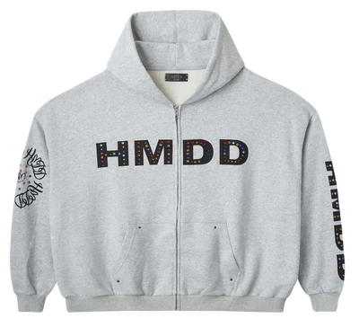 Happy Memories Don't Die "HMDD LA" Chimstone Hoodie Grey