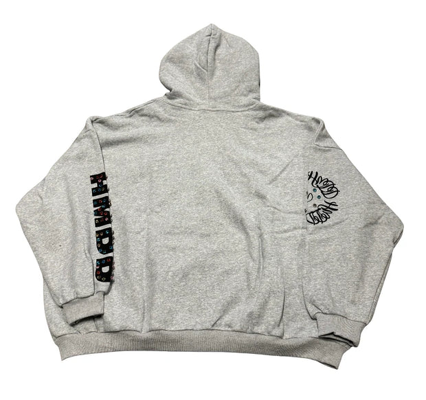 Happy Memories Don't Die "HMDD LA" Chimstone Hoodie Grey