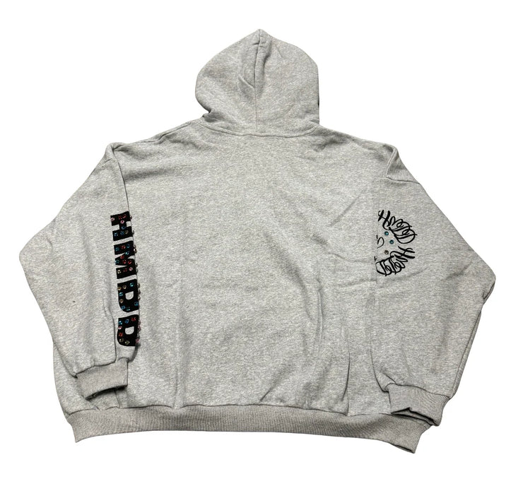 Happy Memories Don't Die "HMDD LA" Chimstone Hoodie Grey