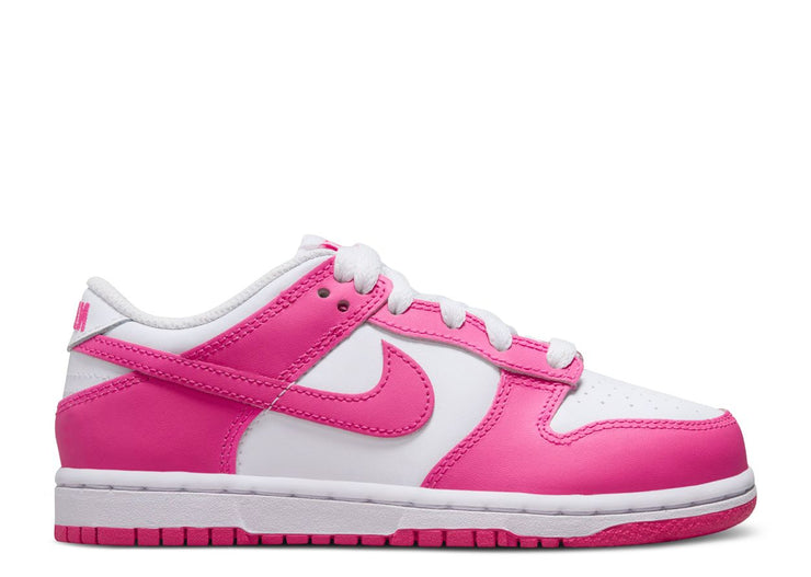 Pre-School Nike Dunk Low "Laser Fuchsia"