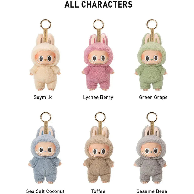 BACK TO SCHOOL Pop Mart Labubu The Monsters Exciting Macarons Vinyl Plush Pendant Single Blind Box