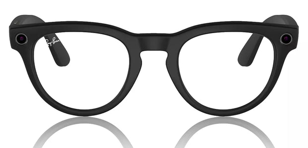 RAY-BAN | META WAYFARER "Matte Black-Transitions Graph Green" SIZE 53