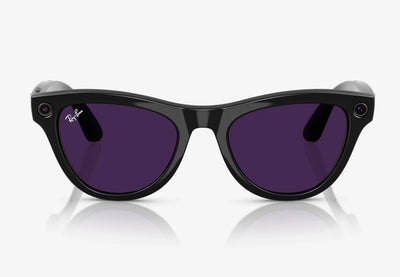 RAY-BAN | META SKYLER "Shiny Black-Transitions Amethyst Purple" SIZE 52