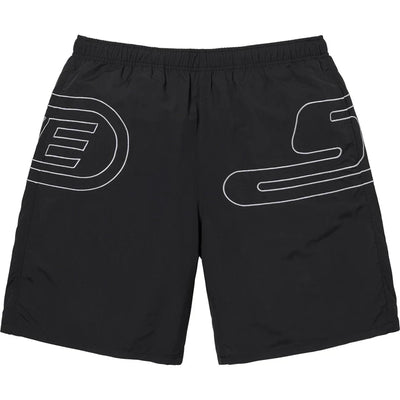 Supreme Big Logo Nylon Short "Black"