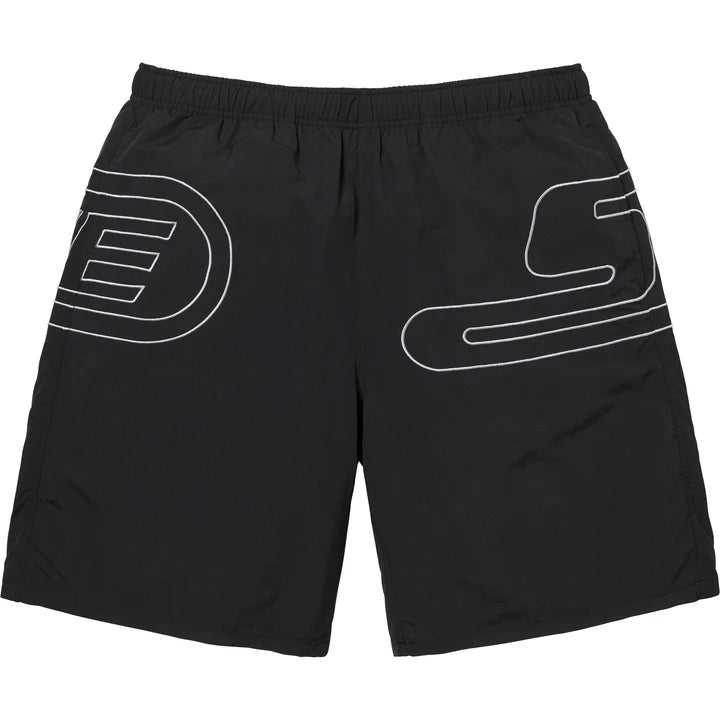 Supreme Big Logo Nylon Short "Black"