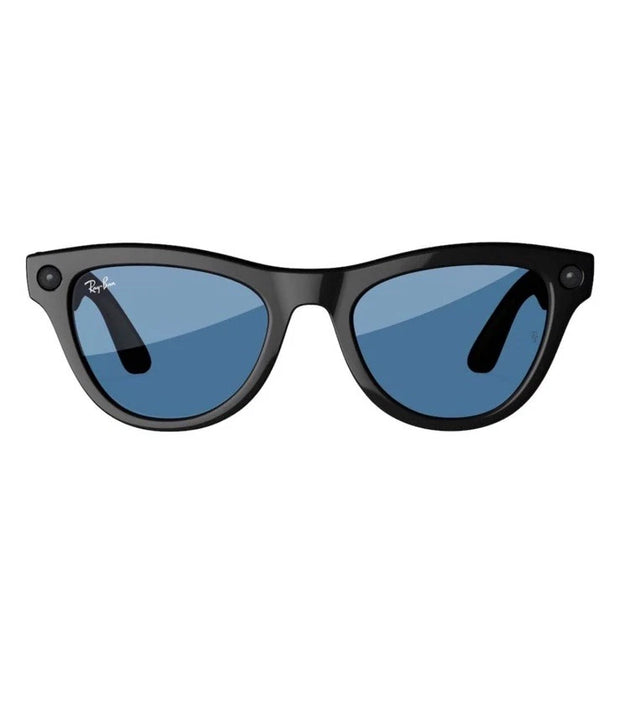 RAY-BAN | META SKYLER "Shiny Black-Transitions Cerulean Blue" SIZE 52