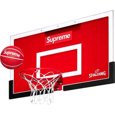 SUPREME/SPALDING MINI BASKETBALL HOOP