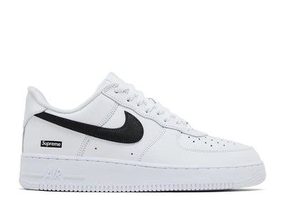 Mens Nike Air Force 1 x Supreme New York "White Black"