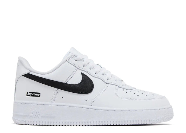 Mens Nike Air Force 1 x Supreme New York "White Black"