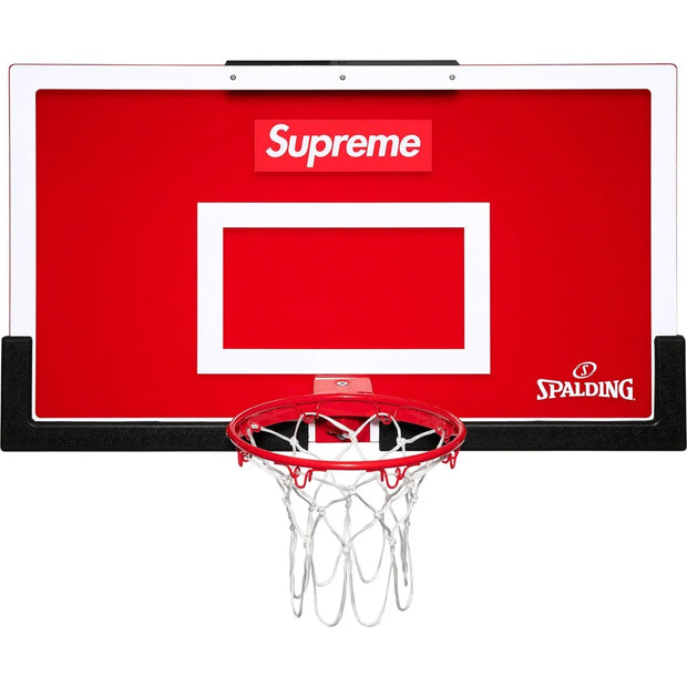 SUPREME/SPALDING MINI BASKETBALL HOOP