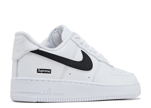Mens Nike Air Force 1 x Supreme New York "White Black"