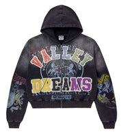 Vale Forever Blasted Zip Up Hoodie
