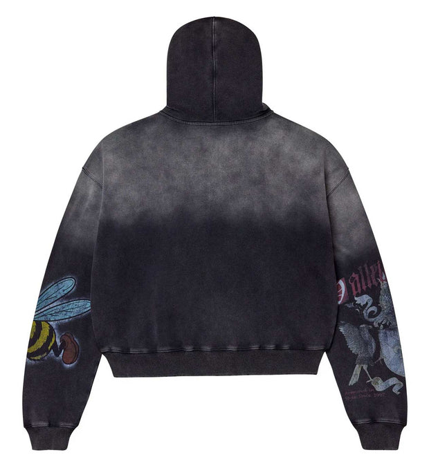 Vale Forever Blasted Zip Up Hoodie