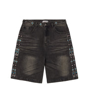 Vale Forever Candy Jorts "Black"