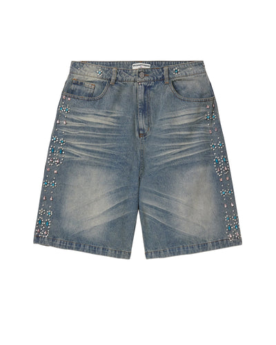 Vale Forever Candy Jorts "Light Blue"