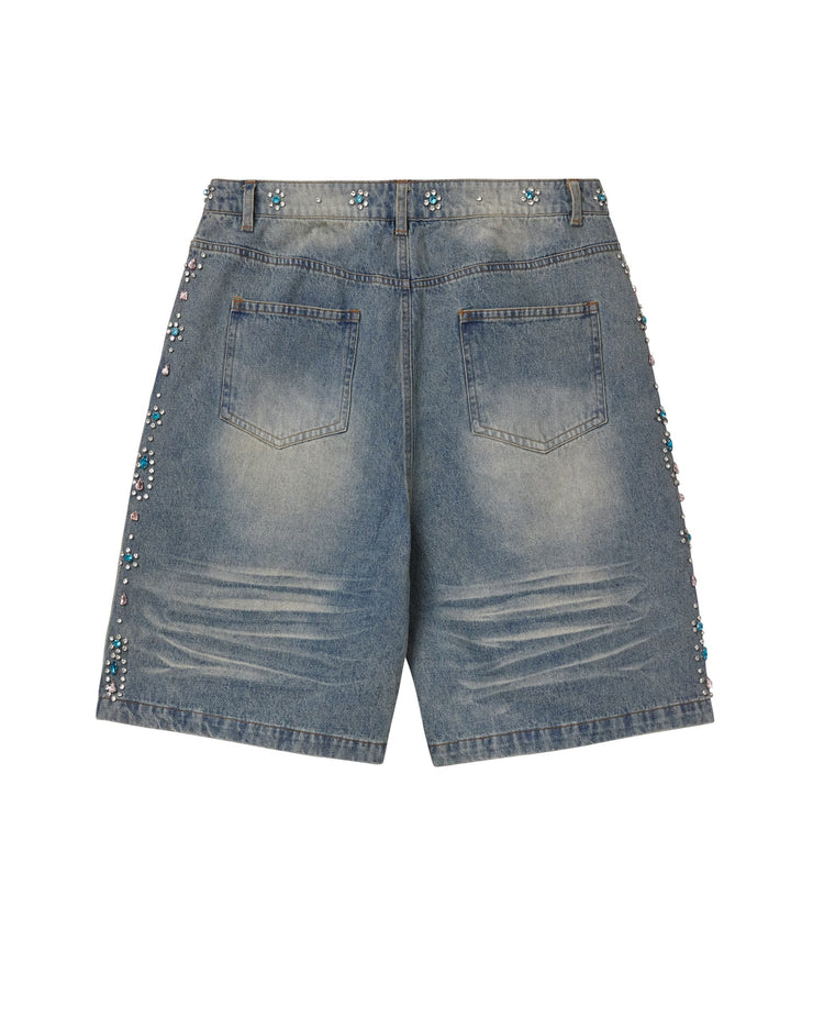 Vale Forever Candy Jorts "Light Blue"