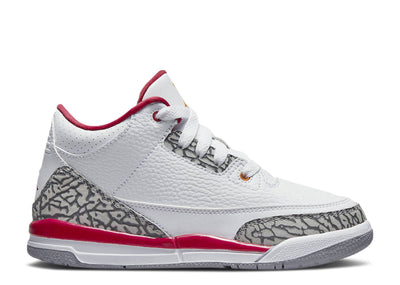 Pre-School Air Jordan 3 Retro "Cardinal"